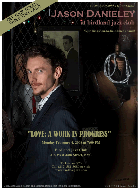 Jason Danieley at Birdland Jazz Club